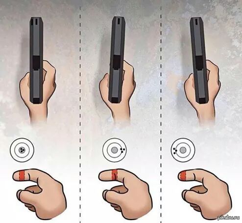 Правильный спуск курка   Оружие, пистолеты